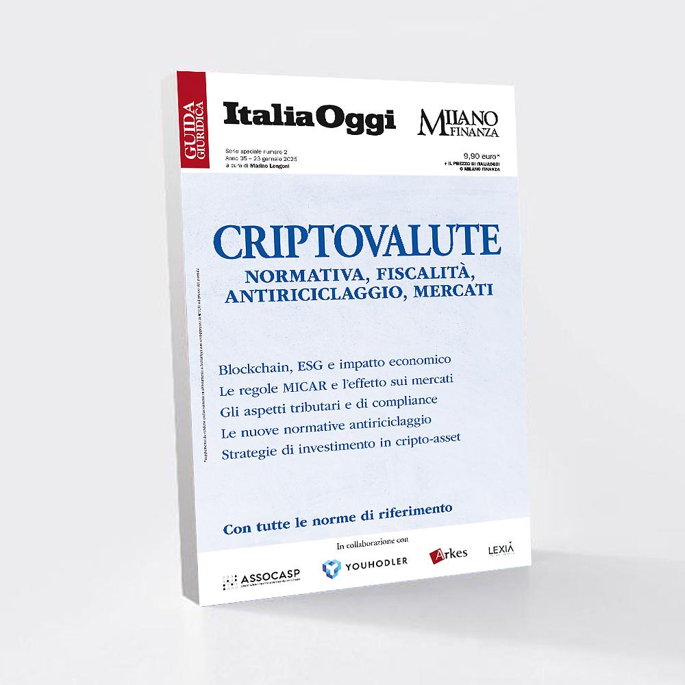 CRIPTOVALUTE - Italia Oggi