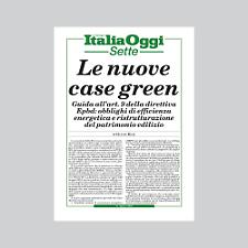 LE NUOVE CASE GREEN