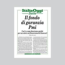 IL FONDO DI GARANZIA PMI