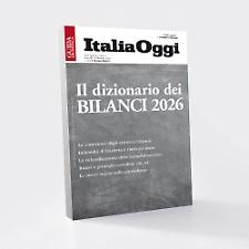 IL DIZIONARIO DEI BILANCI 2026