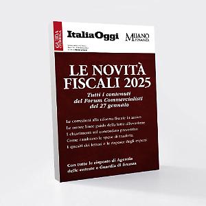 LE NOVITÀ FISCALI 2025