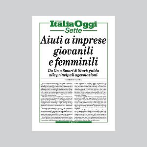 AIUTO A IMPRESE GIOVANILI E FEMMINILI